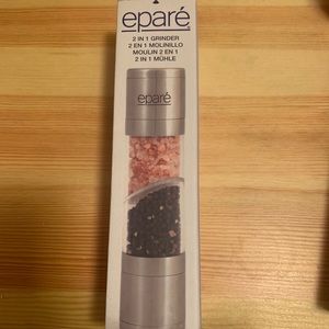 🆕 NIB Epare dual salt and pepper grinder